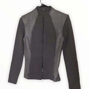 Armani‎ Exchange Two Tone Grey Zip Jacket Size S/P